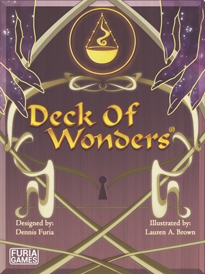 HPSDOW001 Deck Of Wonders Card Game published by Furia Games