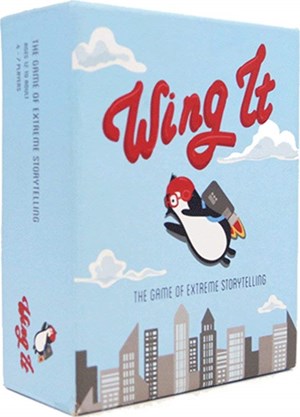 HPSFLG2100 Wing It Card Game: The Game Of Extreme Storytelling published by Flying Leap Games