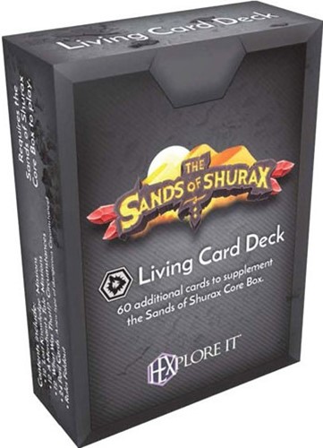 HEXplore It Board Game: The Sands Of Shurax Living Card Deck