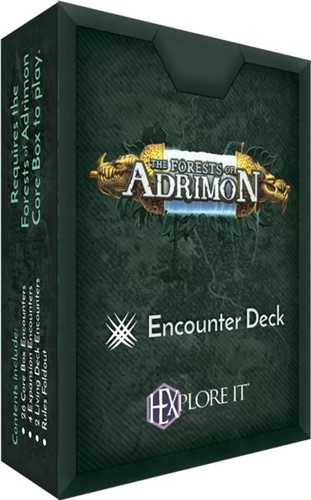 HPSMJDH0423 HEXplore It Board Game: The Forests Of Adrimon Encounter Deck published by Mariucci Designs