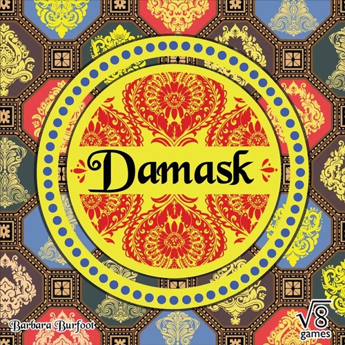 HPSRAL03000 Damask Board Game published by Radical 8 Games Ltd