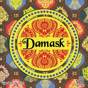 HPSRAL03000 Damask Board Game published by Radical 8 Games Ltd