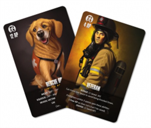 IBCFPA1 Flash Point Fire Rescue: Veteran And Rescue Dog Pack Expansion published by Indie Boards and Cards