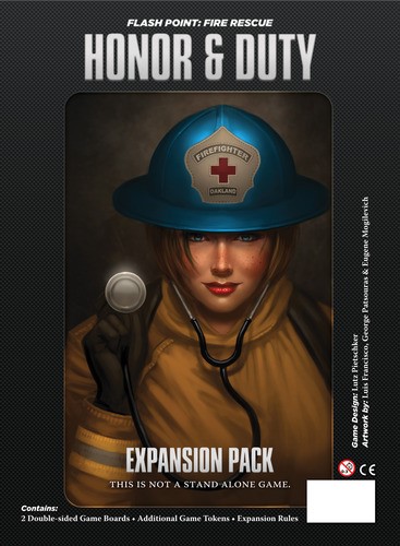 IBCFPHD1 Flash Point Fire Rescue Board Game: Honour And Duty Expansion published by Indie Boards and Cards