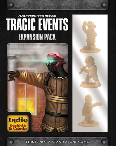 IBCFPTE01 Flash Point Fire Rescue: Tragic Events Expansion published by Indie Boards and Cards