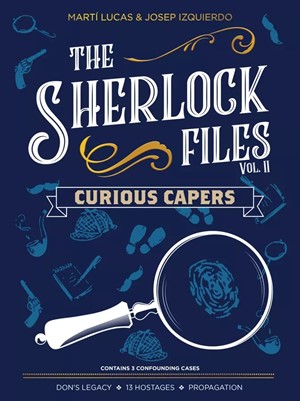 2!IBCSFCC001 Sherlock Files Card Game: Curious Capers published by Indie Boards and Cards