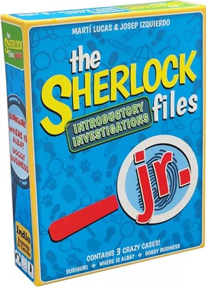 IBCSFJRII1 Sherlock Files Junior Card Game: Introductory Investigations published by Indie Boards and Cards