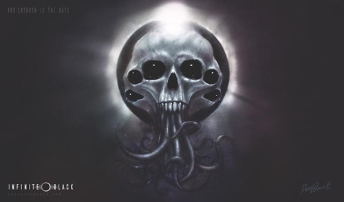 IBPLYMYGS01 Yog-Sothoth Is The Gate Playmat published by Infinite Black