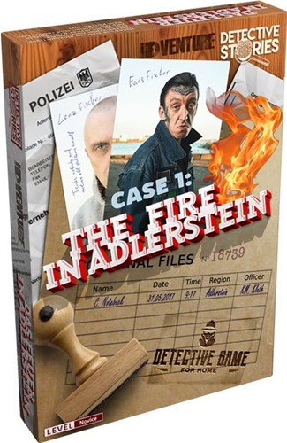IDV1070 Detective Stories Board Game: Case 1 The Fire In Adlerstein published by iDventure
