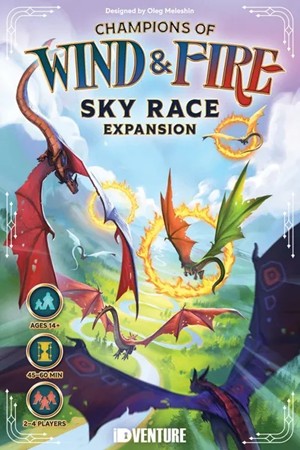 2!IDV85061 Champions Of Wind And Fire Board Game: Sky Race Expansion published by idVenture