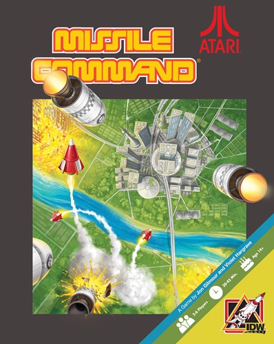 IDW01419 Missile Command Board Game published by IDW Games
