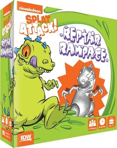 IDW01539 Nickelodeon's Splat Attack Board Game: Reptar Rampage Expansion published by IDW Games