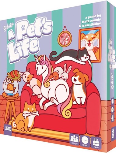 IDW01827 Seikatsu Board Game: A Pet's Life published by IDW Games