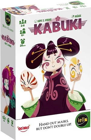 IEL51256 Kabuki Card Game published by Iello