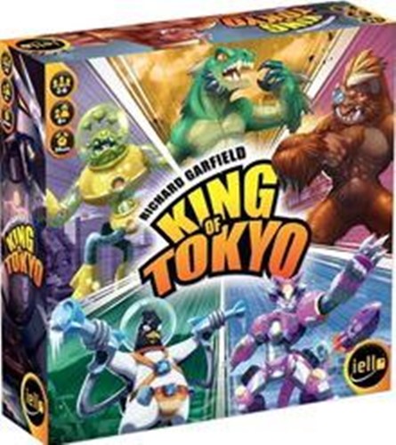 IEL51314 King Of Tokyo Board Game: 2nd Edition published by Iello