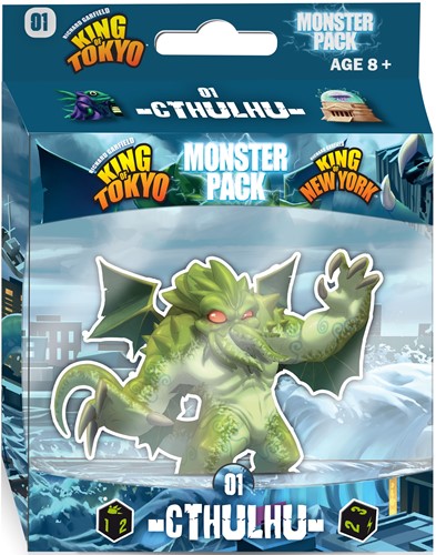 IEL51350 King Of Tokyo Board Game: Cthulhu Monster Pack published by Iello