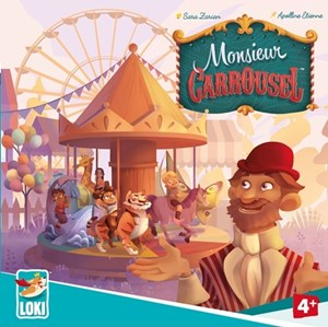 IEL51572 Monsieur Carrousel Board Game published by Iello
