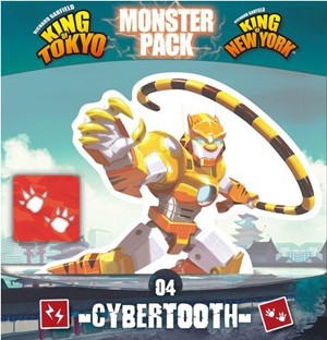 IEL51637 King Of Tokyo Board Game: Cybertooth Monster Pack published by Iello