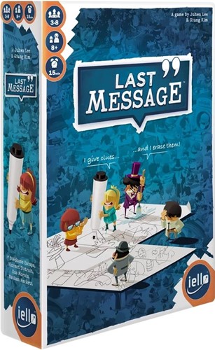 IEL51829 Last Message Board Game published by Iello