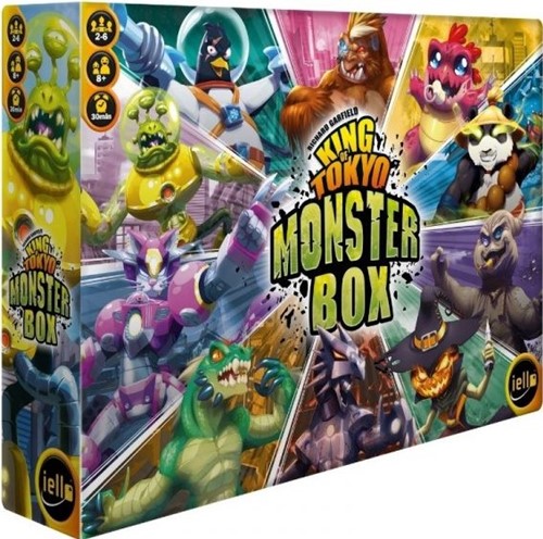 IEL51877 King Of Tokyo Board Game: Monster Box published by Iello