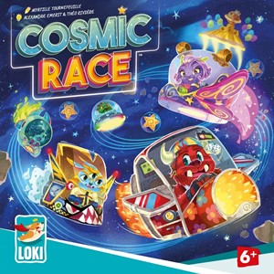 2!IEL51948 Cosmic Race Board Game published by Iello