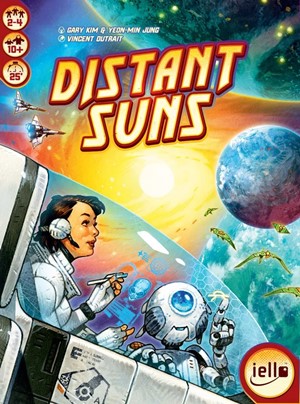 IEL51956 Distant Suns Board Game published by Iello