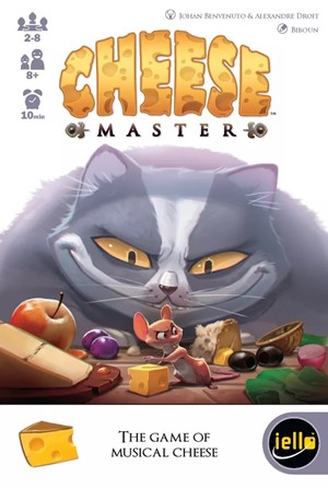 2!IEL70048 Cheese Master Card Game published by Iello