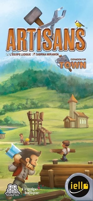 2!IEL70094 Little Town Board Game: Artisans Expansion published by Iello