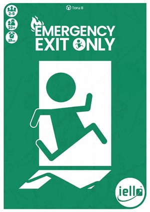 3!IEL70394 Emergency Exit Only Card Game published by Iello
