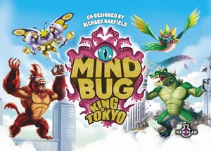 2!IEL70481 King Of Tokyo x Mindbug Board Game published by Iello