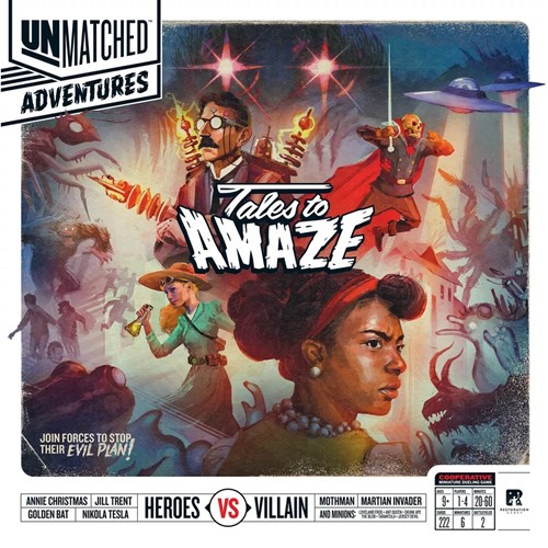 IEL76412 Unmatched Board Game: Tales To Amaze published by Iello