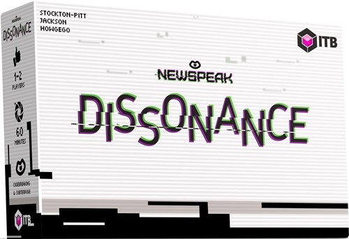 INSNSEXPDISS Newspeak Board Game: Dissonance 1-2 Player Expansion published by Inspiring Games 