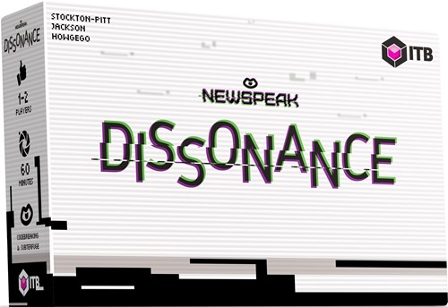 INSNSEXPDISS Newspeak Board Game: Dissonance 1-2 Player Expansion published by Inspiring Games