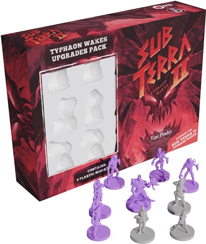 Sub Terra II Board Game: Typhaon Wakes Upgrade Pack