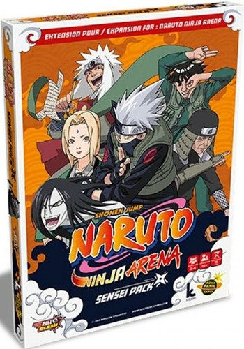 JPG1051 Naruto Ninja Arena Board Game: Sensei Pack Expansion published by Japanime Games