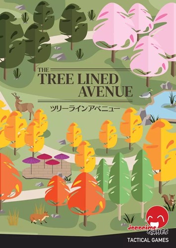 JPG242 The Tree Lined Avenue Board Game published by Japanime Games