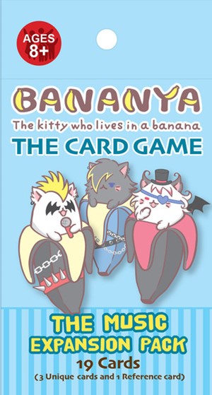 JPG247 Bananya Card Game: Music Pack Expansion published by Japanime Games