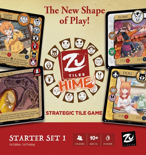 JPG283 Zu Tiles Board Game published by ZU Studios