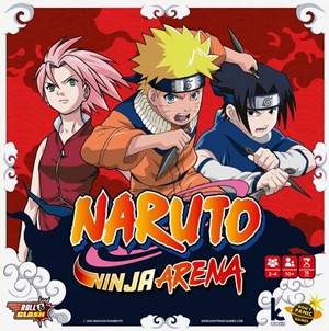 JPG502 Naruto Ninja Arena Board Game published by Japanime Games