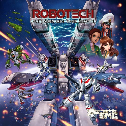 JPG562 Robotech Board Game: Attack On The SDF-1 published by Japanime Games