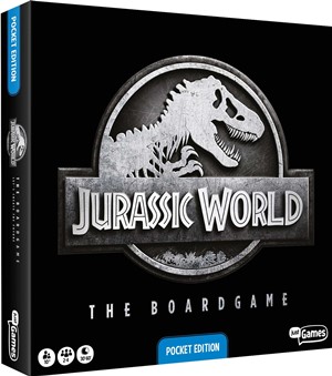 JUS30215 Jurassic World: The Board Game Pocket Edition published by Just Games BV