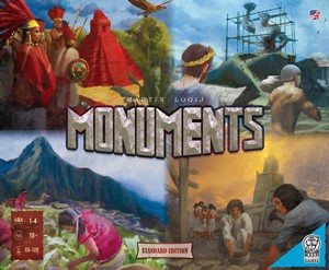 2!KEG00901 Monuments Board Game: Standard Edition published by Keep Exploring Games