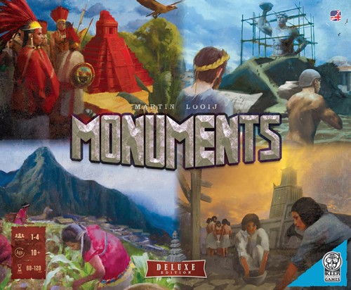 KEG00902 Monuments Board Game: Deluxe Edition published by Keep Exploring Games