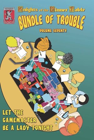 KEN770 Knights Of The Dinner Table: Bundle Of Trouble Issue 70 published by Kenzer & Company