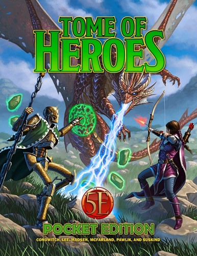 KOB9375 Dungeons And Dragons RPG: Tome Of Heroes Pocket Edition published by Kobold Press