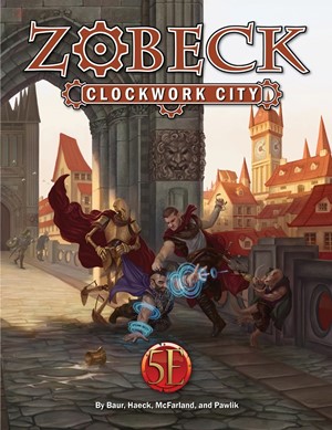 2!KOB9382 Dungeons And Dragons RPG: Zobeck The Clockwork City Collector's Edition published by Paizo Publishing