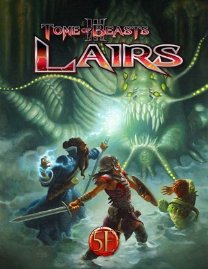 2!KOB9429 Dungeons And Dragons RPG: Tome Of Beasts 3 Lairs published by Paizo Publishing