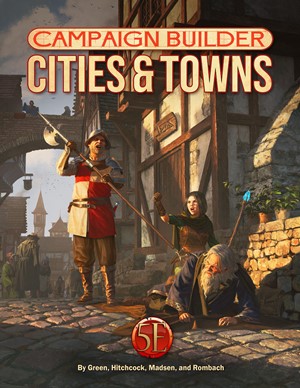 2!KOB9467 Dungeons And Dragons RPG: Campaign Builder: Cities And Towns published by Paizo Publishing