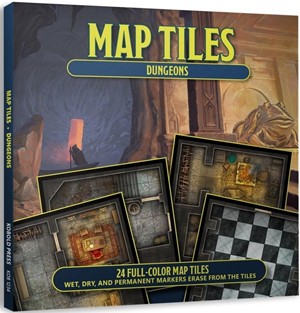 2!KOB9962 Dungeons And Dragons RPG: Map Tiles: Dungeons published by Kobold Press