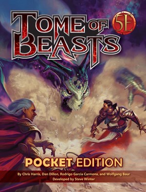 KOBTOBPE Dungeons And Dragons RPG: Tome Of Beasts Pocket Edition published by Kobold Press